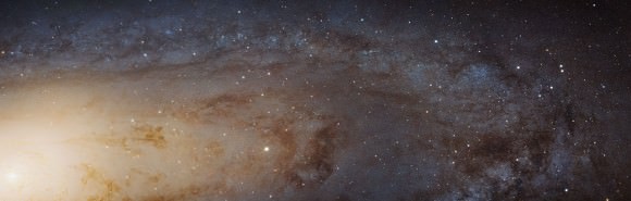 The Hubble Space Telescope's extreme close-up of M31, the Andromeda Galaxy. Picture released in January 2015. Credit: NASA, ESA, J. Dalcanton, B.F. Williams, and L.C. Johnson (University of Washington), the PHAT team, and R. Gendler