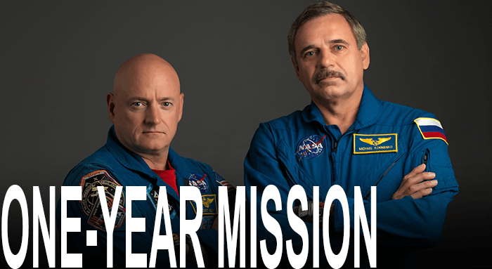 NASA Astronaut Scott Kelly and Russian Cosmonaut Mikhail Kornienko comprise  the first ever ISS 1 Year Crew 