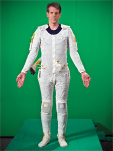 The cooling undergarment used under NASA's EMU spacesuit. Credit: NASA.