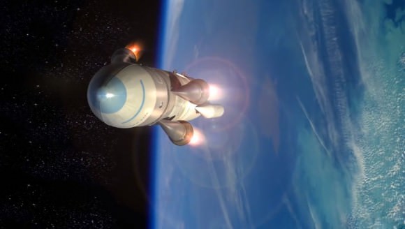 Artisti's concept of the ALASA deploying into orbit. Credit: DARPA