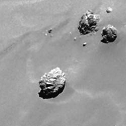 The 45m "Cheops" boulder on comet 67P/C-G (ESA/Rosetta/Navcam)