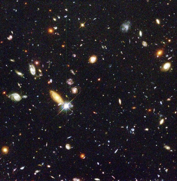 The vastness of space awaits us... Credit: NASA