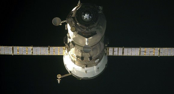 File photo of a Russian Progress cargo freighter. Credit: Roscosmos
