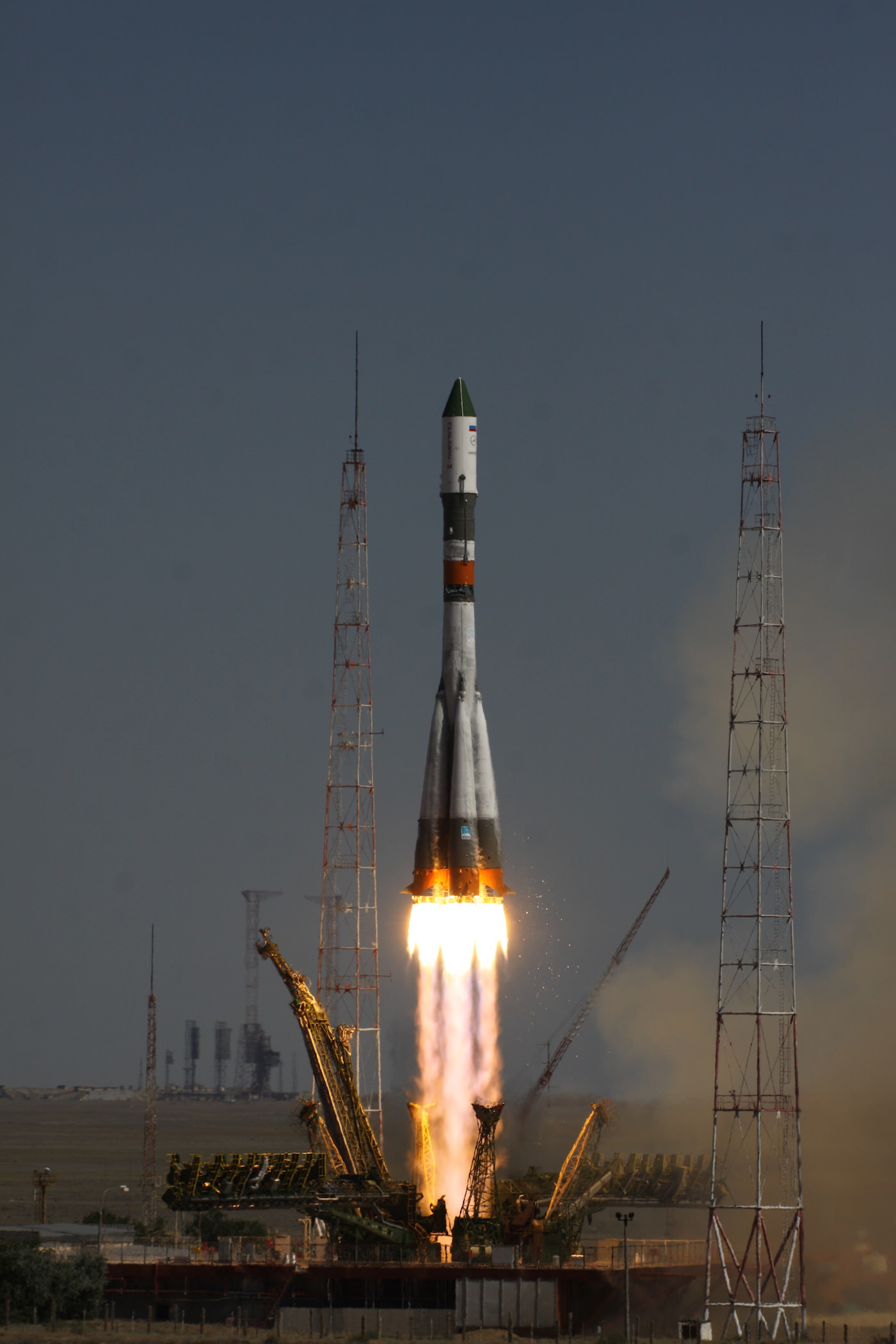 Blastoff of the Russian Progress 60 resupply ship to the ISS from the Baikonur Cosmodrome on July 3, 2015. Credit: Roscosmos