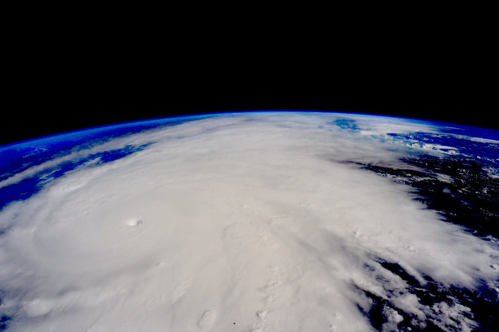 Hurricane Patricia approaches Mexico in this image taken by NASA astronaut Scott Kelly aboard the ISS on Oct. 23, 2015. Credit: NASA/Scott Kelly  