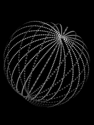 There are Dyson rings and spheres and this, an illustration of a Dyson swarm. Could this or a variation of it be what we're detecting around KIC? Not likely, but a fun thought experiment. Credit: Vedexent