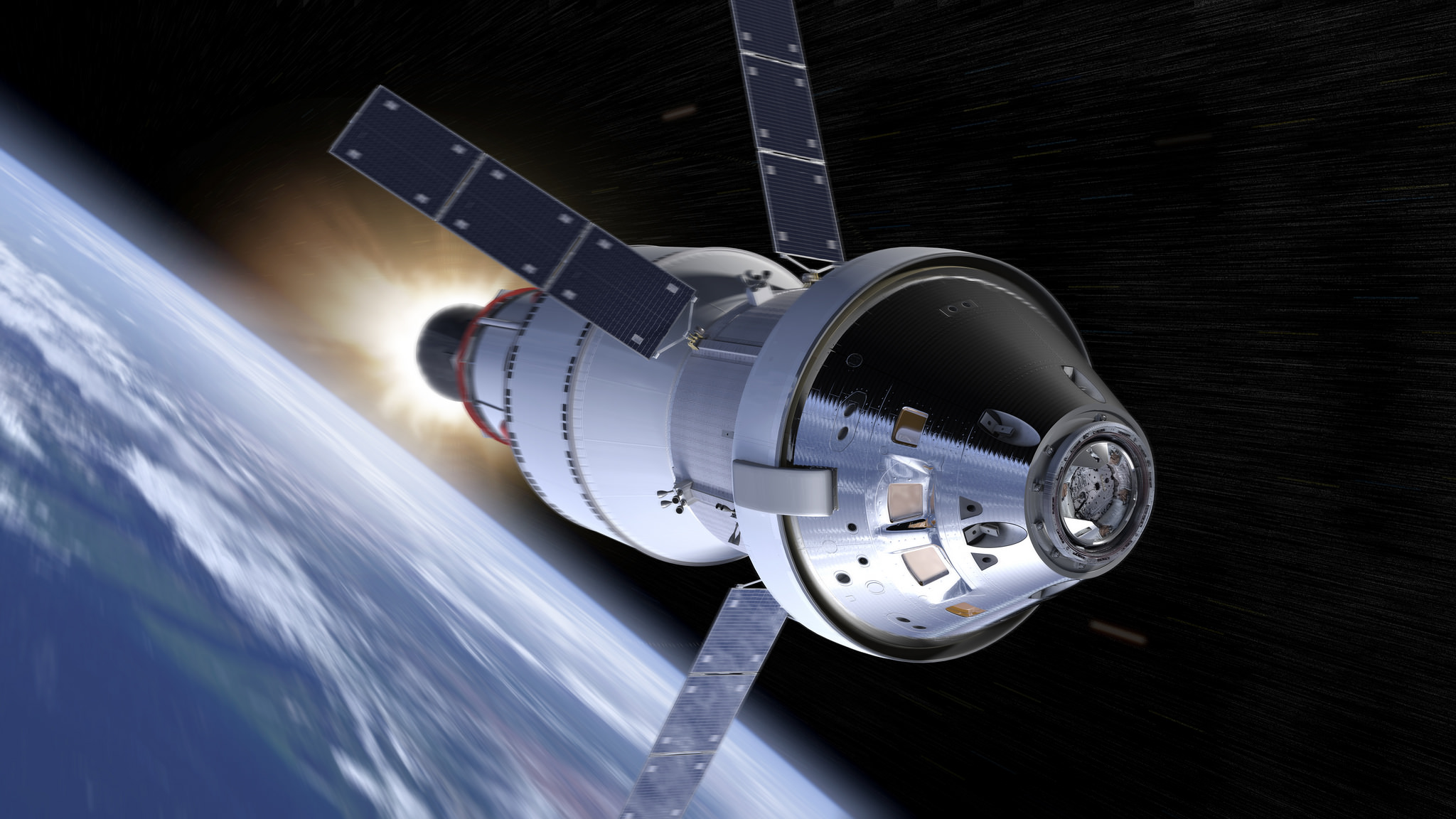 Engineers developing Orion’s thermal protection system have been improving the spacecraft’s heat shield design and manufacturing process since the vehicle successfully traveled to space for the first time last year in Dec 2014.  Credit: NASA 
