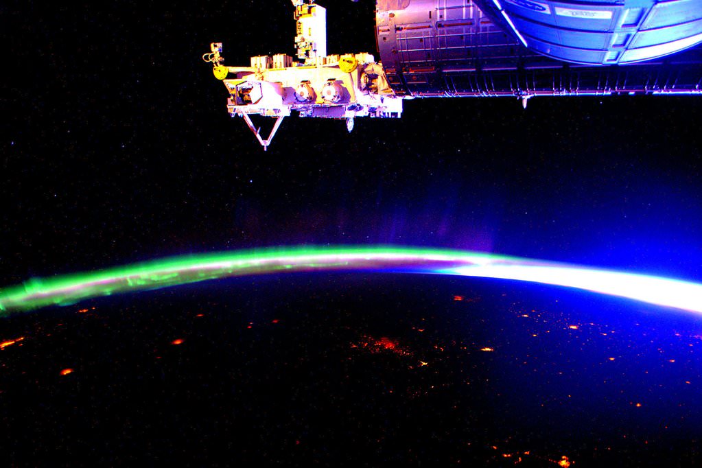 Day 229. Bright night. #GoodNight from @space_station! Credit: NASA/Scott Kelly
