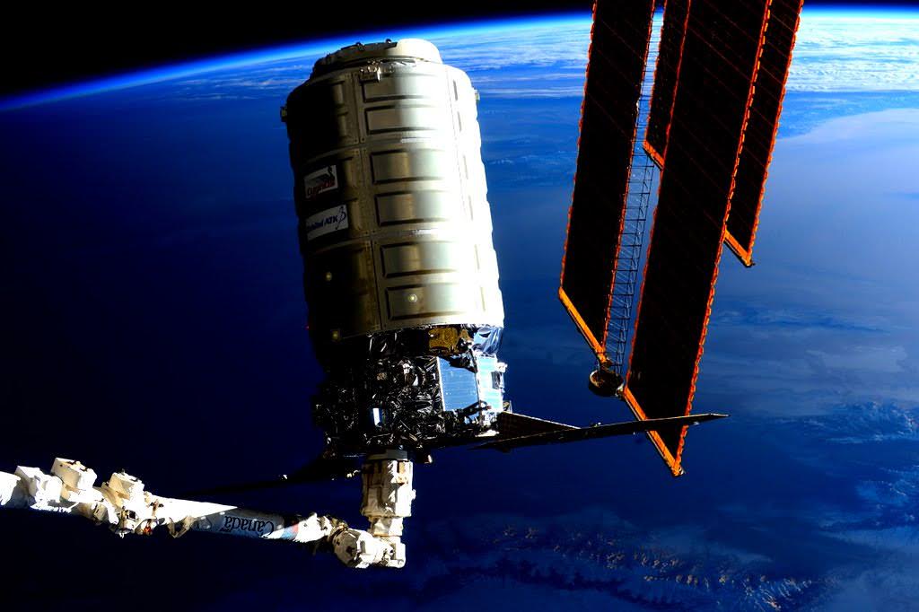 Orbital ATK Cygnus spacecraft named SS Deke Slayton II is released from the International Space Station’s Canadarm2 on Feb 19, 2016. Credit: NASA/Scott Kelly/@StationCDRKelly