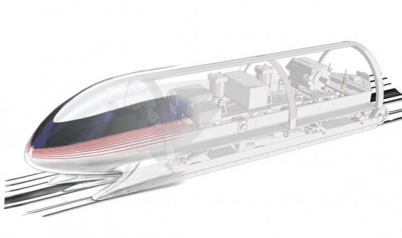 Team MIT's Hyperloop pod car design. Credit: MIT/Twitter