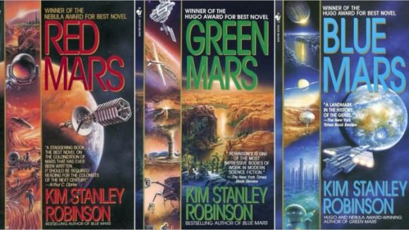 Kim Stanley Robinson's Red Mars Trilogy. Credit: variety.com