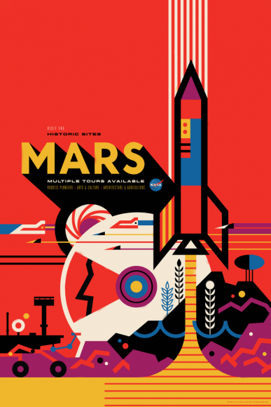 Visit Historic Mars. Image: NASA/JPL