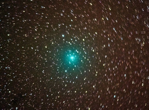 Getting brighter... a fine capture of Comet 252P LINEAR from New Zealand on March 17th. Image credit and copyright: Ian Griffin