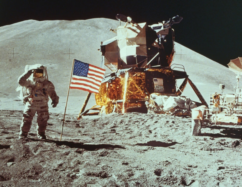 The US won the space race against its adversary, the USSR. The image of the American flag planted on the Moon, being saluted by an American astronaut, must have caused great consternation in the Kremlin. Will SpaceX's mission to Mars cause the same consternation? Will Russia and other nations use the mission to remind the US of their Outer Space Treaty obligations? Image: NASA