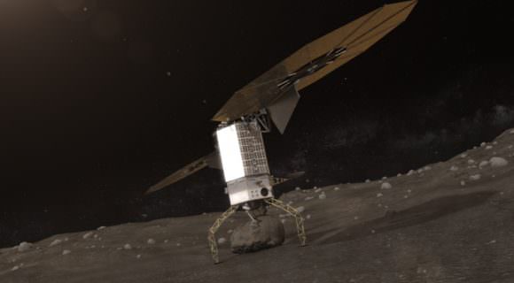 NASA's new budget could mean the end of their Asteroid Redirect Mission. Image: NASA (Artist's illustration)