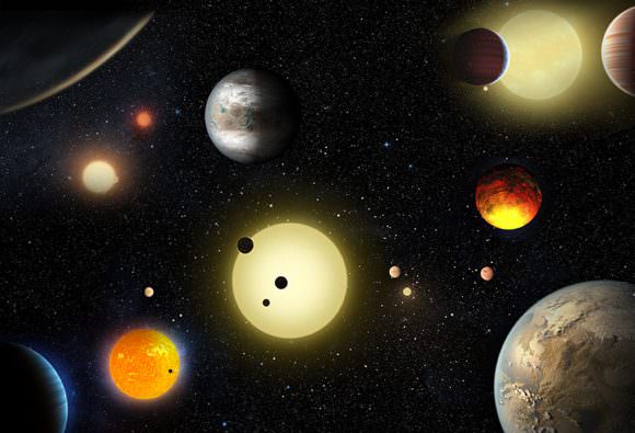 Earlier today, NASA announced that Kepler had confirmed the existence of 1,284 new exoplanets, the most announced at any given time. Credit: NASA
