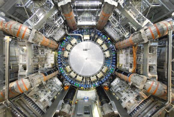 The ATLAS detector, one of two general-purpose detectors at the Large Hadron Collider (LHC). Credit: CERN