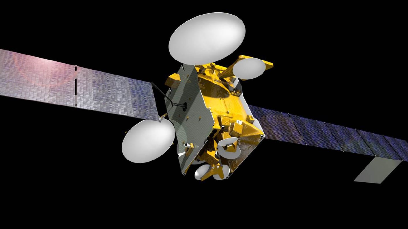 SES-10 satellite mission artwork. Credit: SES