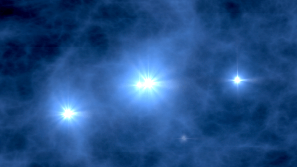 la première "étoiles noires" peut avoir été alimenté par de la matière noire.