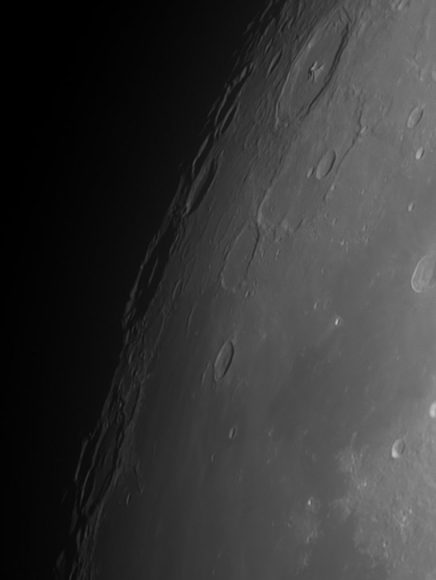 Some astrophotographers took this opportunity to take close-ups of the Moon's surface. Pythagoras and Babbage Craters are seen here in this image from the UK on Nov. 13, 2016. Credit and copyright:  Alun Halsey. 