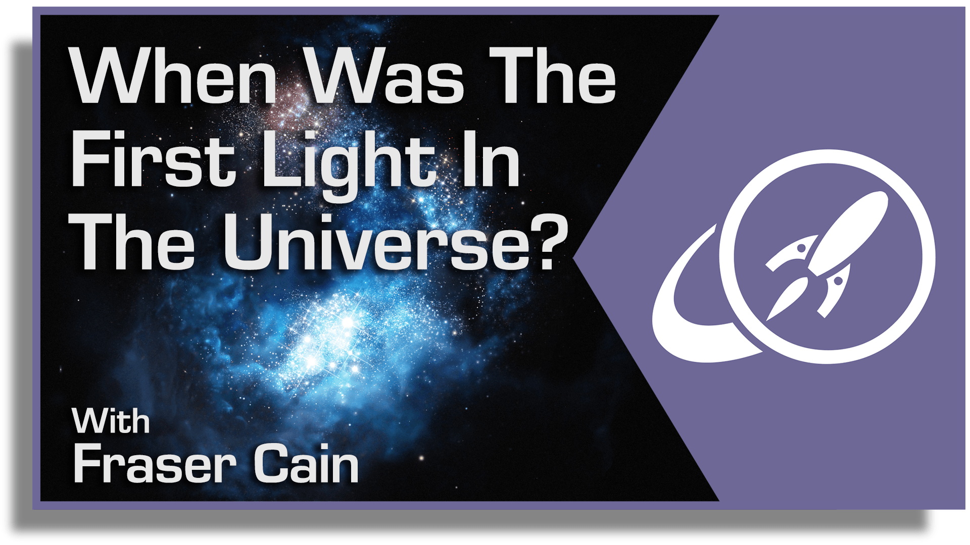 When Was the First Light in the Universe?