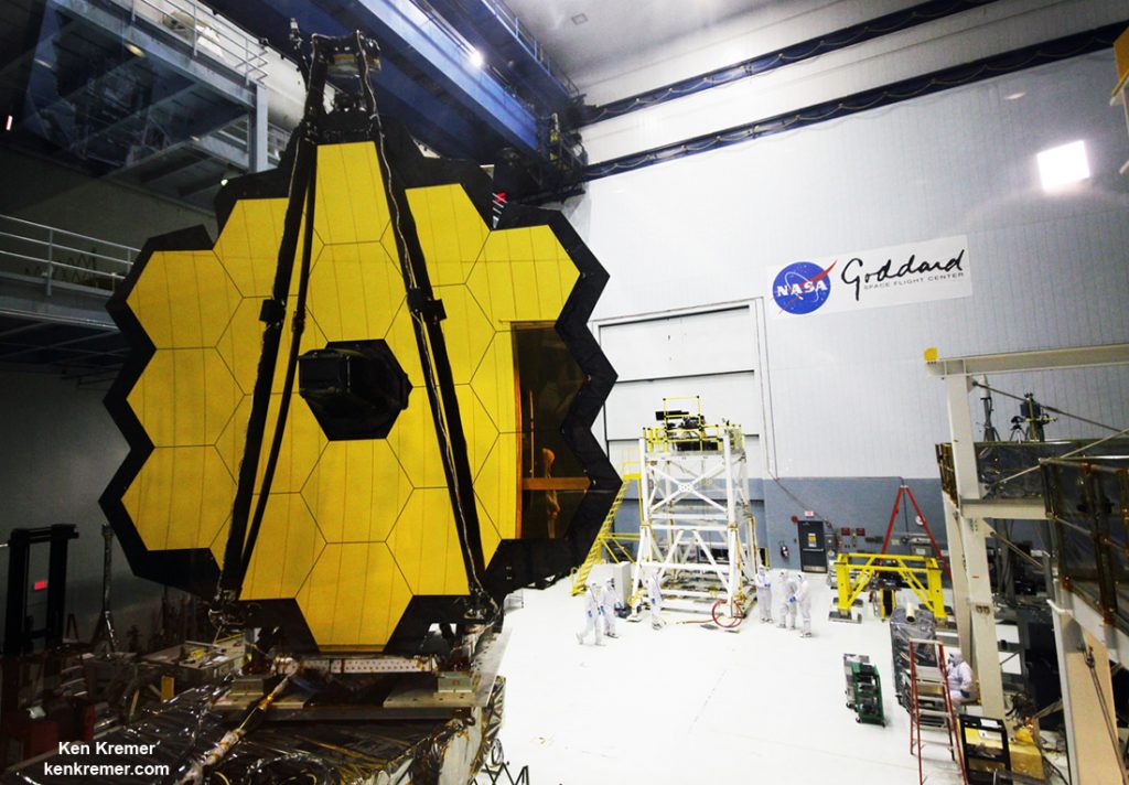 NASA Webb Telescope Structure is Sound After Vibration Testing Detects