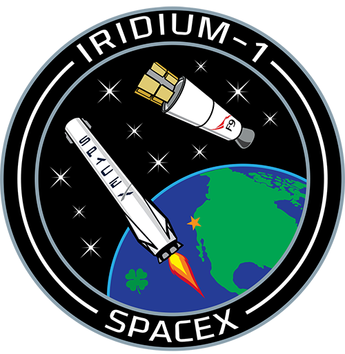 IRIDIUM-6 GRACE FO SPACEX FALCON 9 MISSION SPACE PATCH ORIGINA FREE SHIPPING US