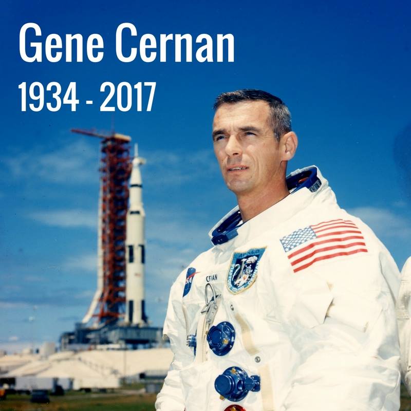 Last Man on the Moon, Gene Cernan, Has Died - Universe Today