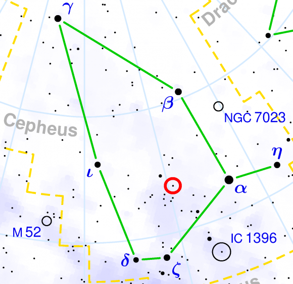 The Cepheus Constellation Universe Today