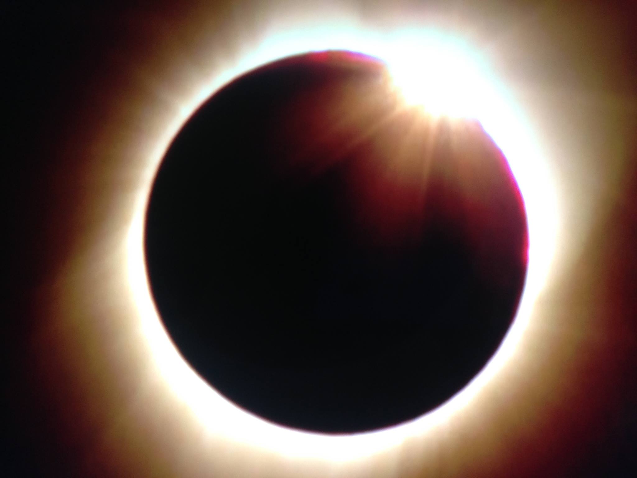 Wy American Totality 2017 Total Solar Eclipse corona From South of Douglas