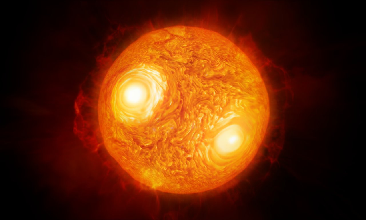Red Supergiant Stars Bubble and Froth so Much That Their Position in the Sky Seems to Dance Around - Universe Today