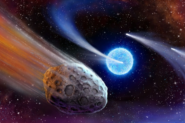 Astronomers Find Comets Orbiting A Star 800 Light Years Away