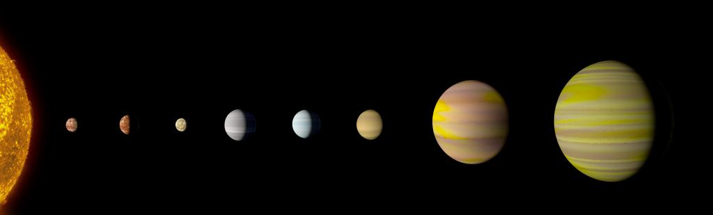 Hallados seis planetas orbitando una estrella muy joven