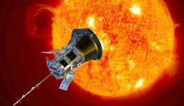 NASA's Parker Solar Probe studies the fast solar wind and its origins on the Sun. Credit: NASA