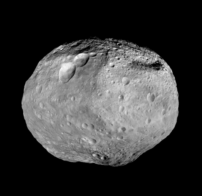 The asteroid Vesta, courtesy of NASA's Dawn spacecraft. Meteorites ejected from Vesta may have helped form Earth's water. Credit: NASA/JPL-Caltech/UCAL/MPS/DLR/IDA 
