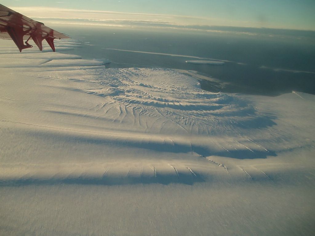 The McDonald Ice Rumples. Image Credit: NASA Earth Observatory.