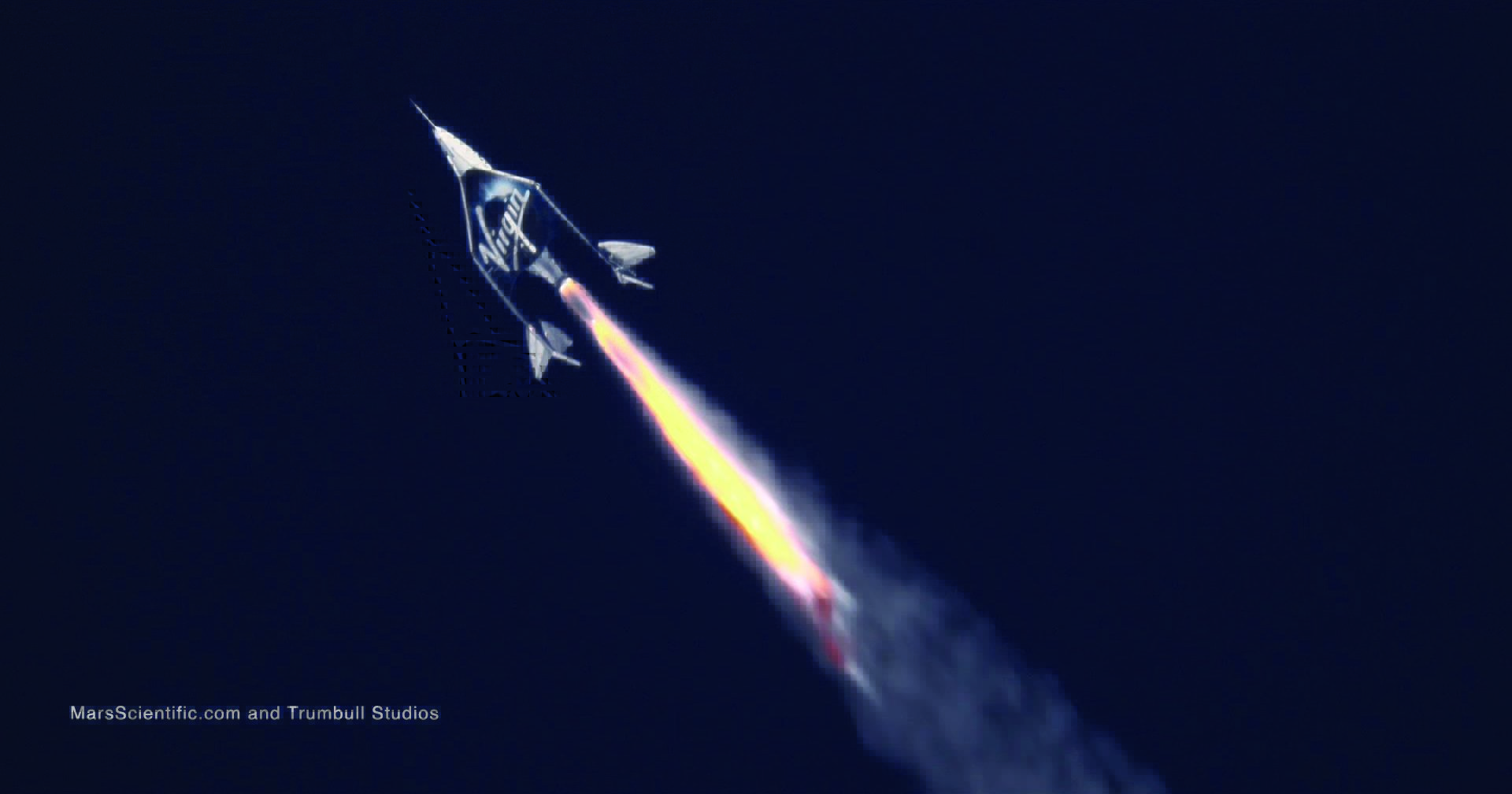Virgin Galactic Makes Space for Second Time in Ten Weeks with Three On Board. Image Credit: Virgin Galactic
