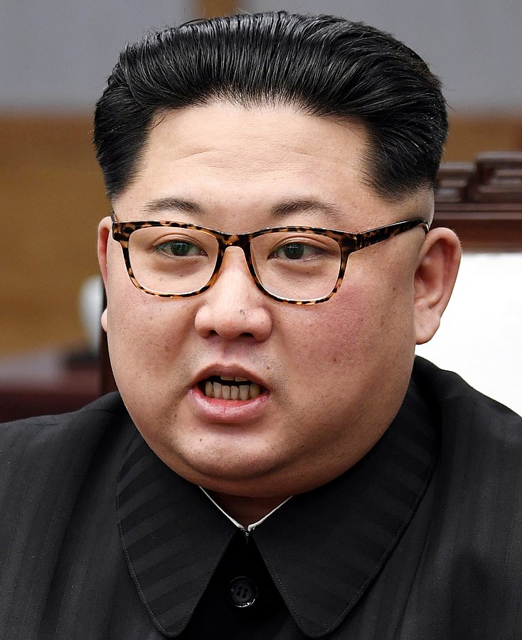 Kim Jong-un's eyeglasses are made up of baryonic matter. So is he. So are you. Image Credit: By Korea.net (official website of the Republic of Korea) - https://www.flickr.com/photos/koreanet/41731170961, KOGL Type 1, https://commons.wikimedia.org/w/index.php?curid=70893523