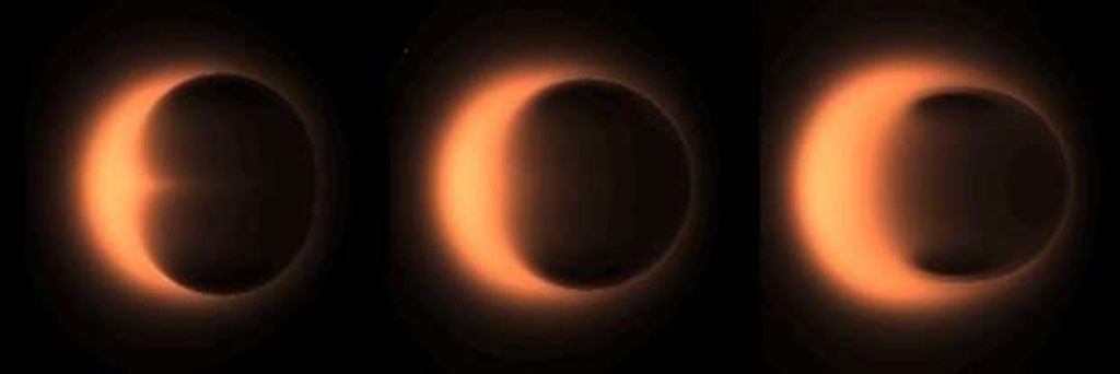 This is what scientists at the EHT think they'll see. Image Credit: EHT, ESO