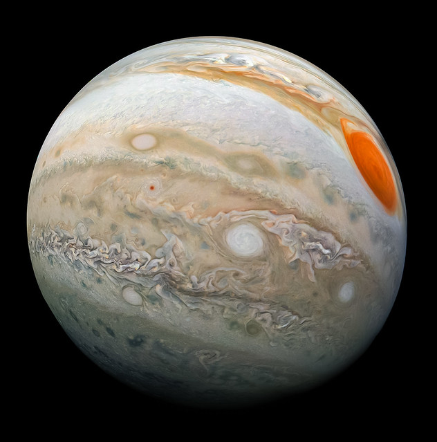 Another gorgeous image of Jupiter. NASA/JPL-Caltech/SwRI/MSSS/Kevin M. Gill