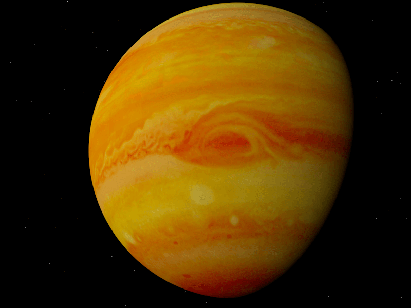 Here's an artist's illustration of exoplanet 55 Cancri b. Not a very exciting name. The IAU held its first naming contest in 2015, and the winning name was Galileo. Much better. Image Credit: By PlanetUser - Own work, CC BY-SA 4.0, https://commons.wikimedia.org/w/index.php?curid=45211434