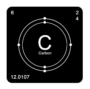 All life as we know it is carbon-based. Carbon is key to organic chemistry because it can form such a diverse and unique family of compounds. It's able to do so because its outer shell contains four electrons.