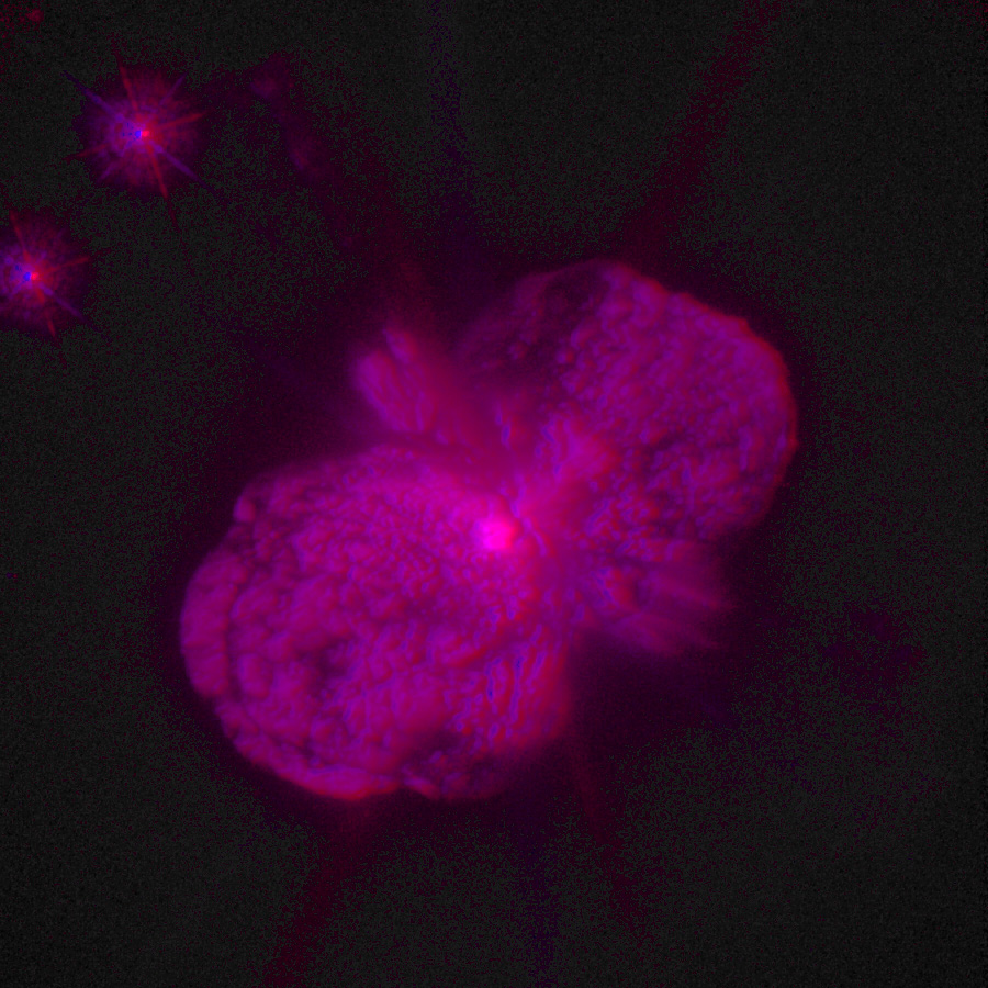 Resultado de imagem para Eta Carinae, Hubble, NASa, ESA