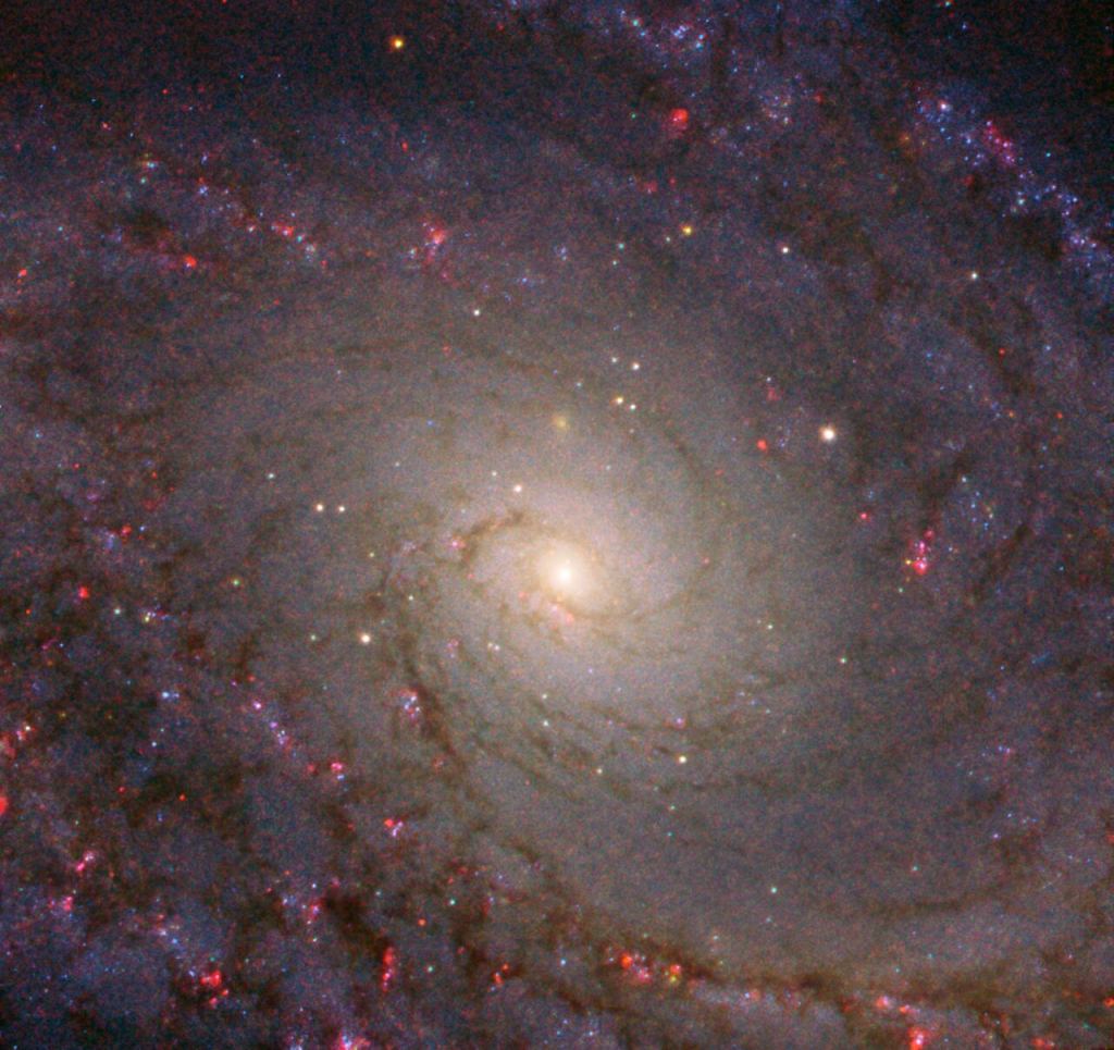 This eye-catching galaxy is known as NGC 5364. NGC 5364 is not only a spiral galaxy, it's a grand design spiral galaxy. It's basically an archetype for spiral galaxies, and is in stark contrast to the flocculent galaxies like NGC 4237. This image was captured by the NASA/ESA Hubble Space Telescope’s Advanced Camera for Surveys.