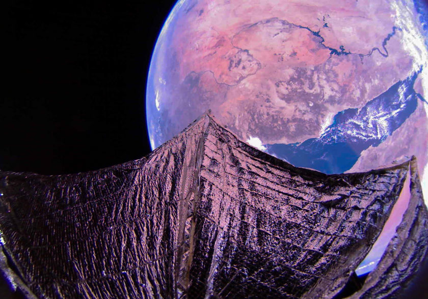 The Red Sea and the Nile River, from the LightSail 2 spacecraft. LightSail 2 was a successful demonstration mission that lasted more than two years. Image Credit: The Planetary Society.