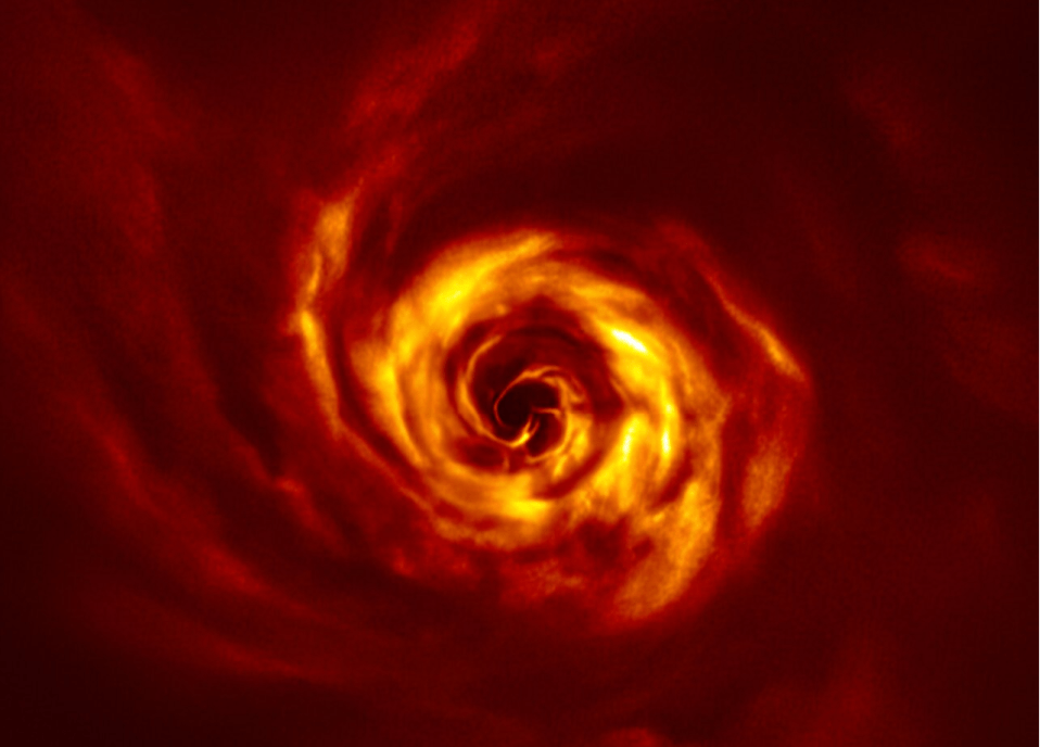 This is an Actual Image of a Planet-Forming Disc in a Distant Star System - Universe Today