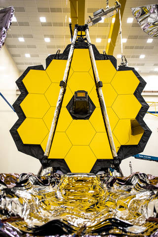 The James Webb Space Telescope in June 2020. We were told it would be launched soon.  Image Credit: NASA / JPL
