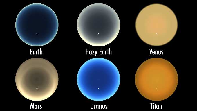 A Simulation of Sunsets on Other Worlds: From Venus to Titan - Universe  Today