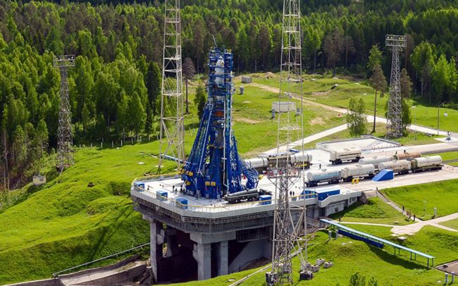 The Russian satellites were launched from the Plesetsk Cosmodrome in northern Russia. Image Credit: Roscosmos