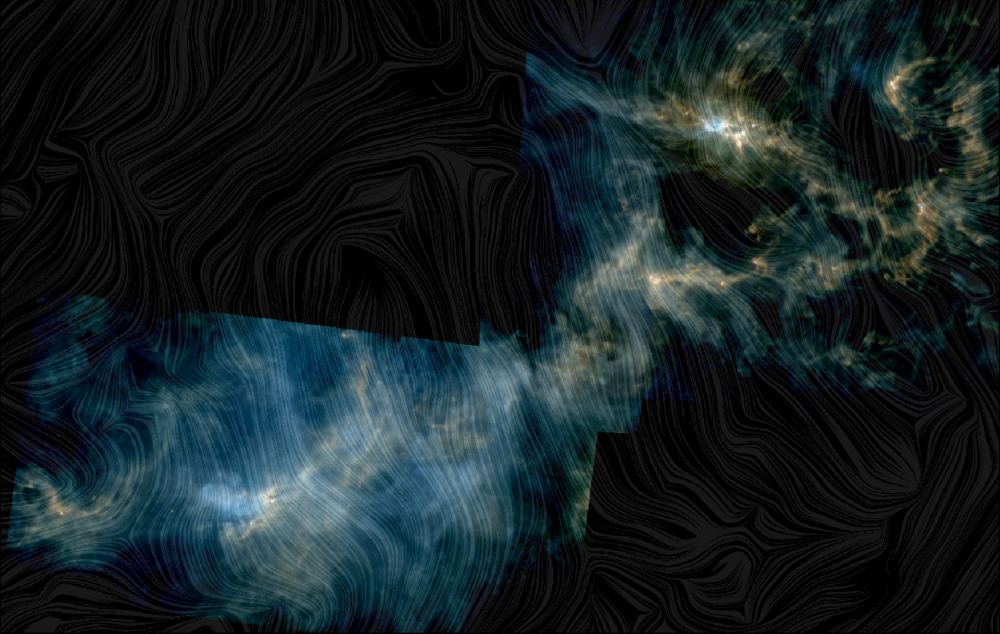 A composite Herschel/Planck image of the Perseus Molecular Cloud. Image Credit: ESA/Herschel/Planck; J. D. Soler, MPIA